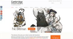 Desktop Screenshot of cambridge-illustrators.co.uk